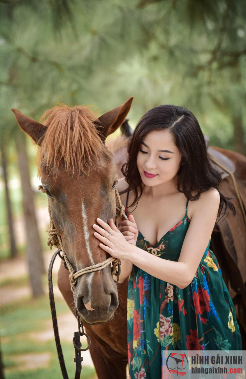 Anh ơi có muốn cưỡi ngựa cùng em ?